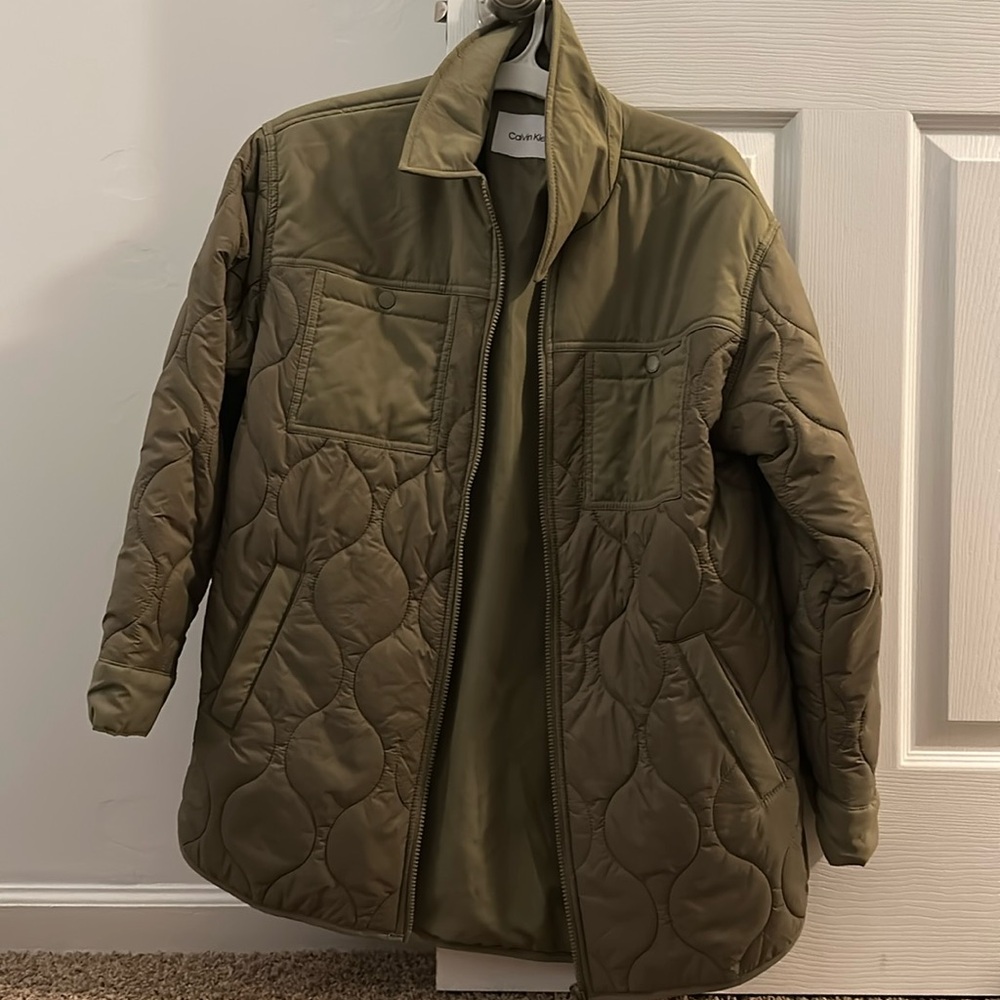 Calvin Klein quilted jacket